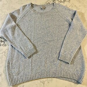 Pure Collection 100% Collection Sweater Light Blue Women’s Size 18 $250 EUC